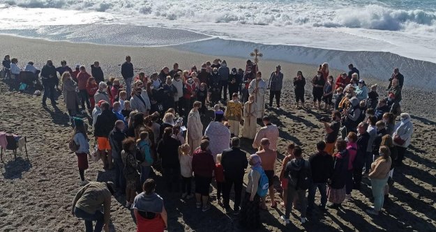 Alanya'da korona ayini!