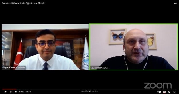 ALKÜ’de pandemi döneminde öğretmenlik konuşuldu