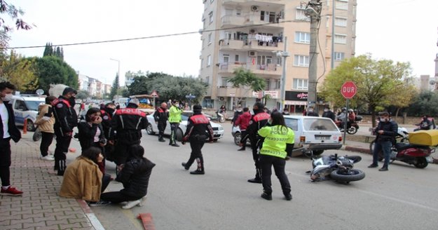 'Dur' ihtarına uymadılar, kaza yapınca yakalandılar