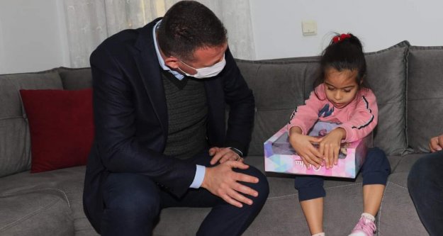 Kaymakamdan Hira ve ailesine ziyaret