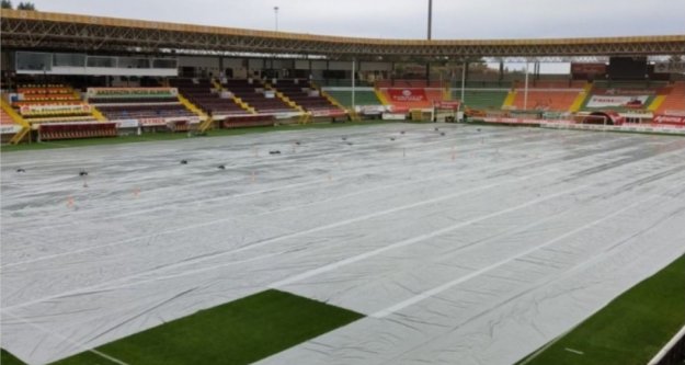Oba Stadı'nda kuvvetli yağış önlemi