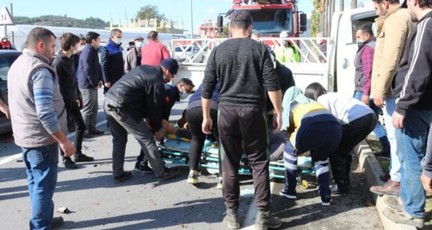 Otomobilin arkadan çarptığı sürücü hayatını kaybetti