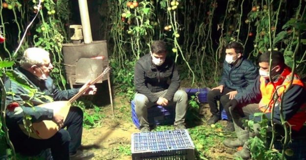 Seralarda sazlı sözlü ’Don’ nöbeti başladı