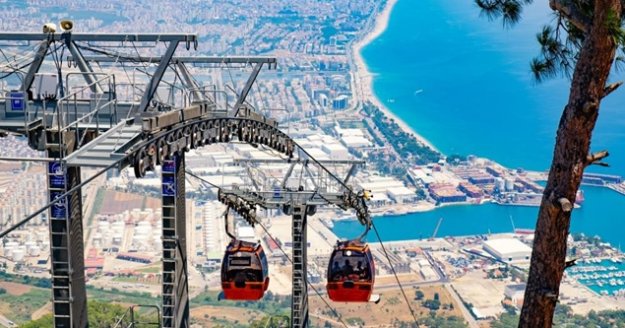 Tünektepe Teleferik'e bakım molası