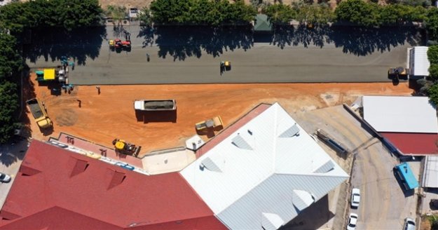 Alanya Belediyesi sıkıştırılmış beton tekniğini ilk kez uyguladı