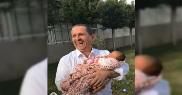Alanya'da 52 yaşındaki Görgün'ün bebek sevinci