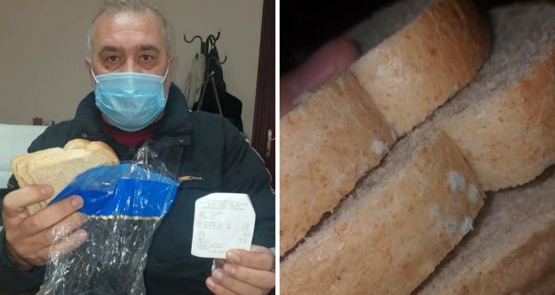 Alanya'da zabıtaya küflü ekmek şikayeti