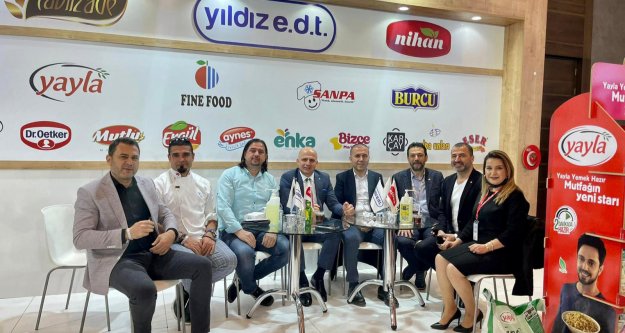 Alanya'yı fuarda Yıldızedt temsil etti