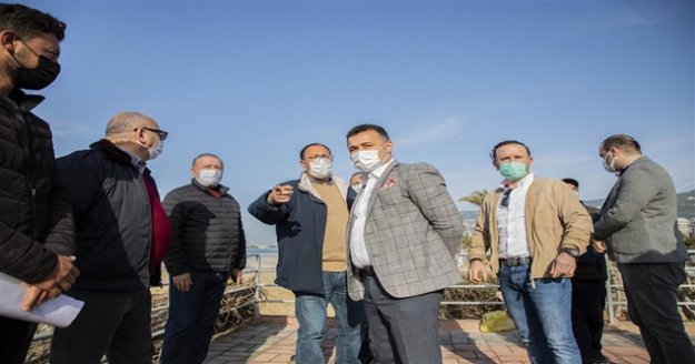 Alanya’da sahil bandının çehresini değiştirecek proje için düğmeye basıldı