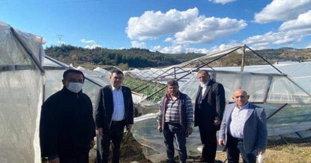 Türkdoğan’dan üreticilere ziyaret