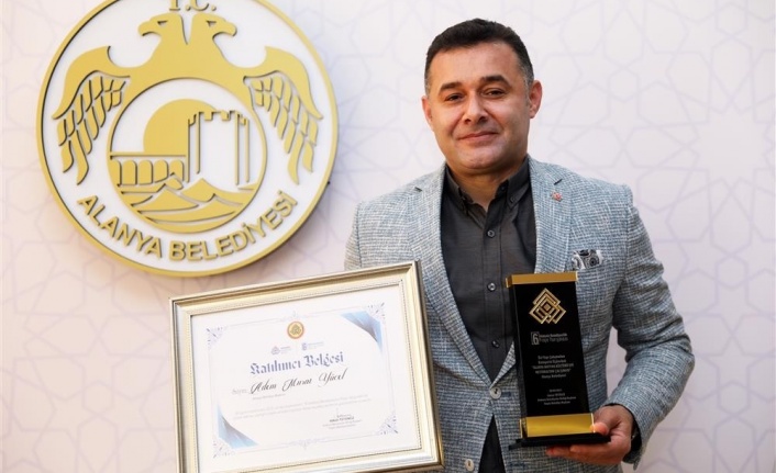 Alanya Belediyesi’nin ‘Mutfak Kültür Evi Projesi’ne ödül