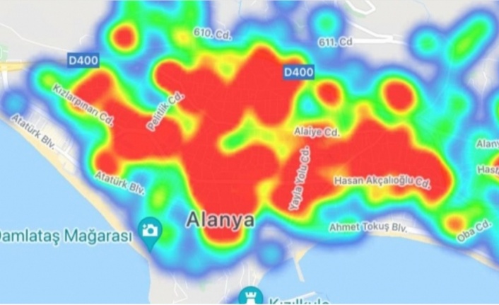 Alanya'yı korkutan tablo
