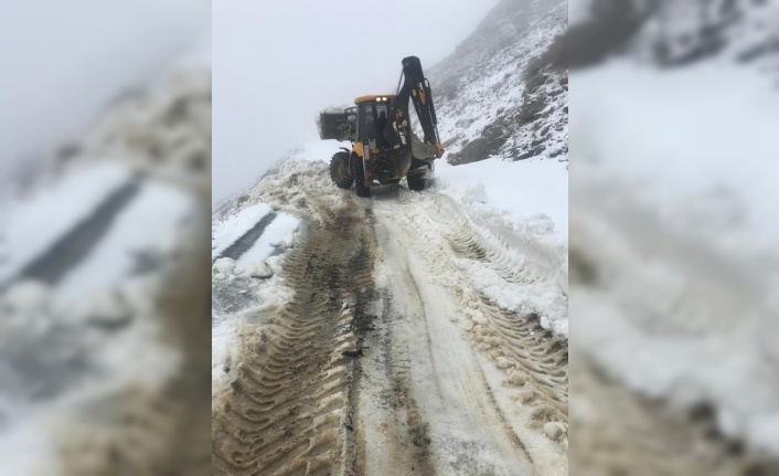 Antalya Büyükşehir Belediyesi'nden karla mücadele çalışması