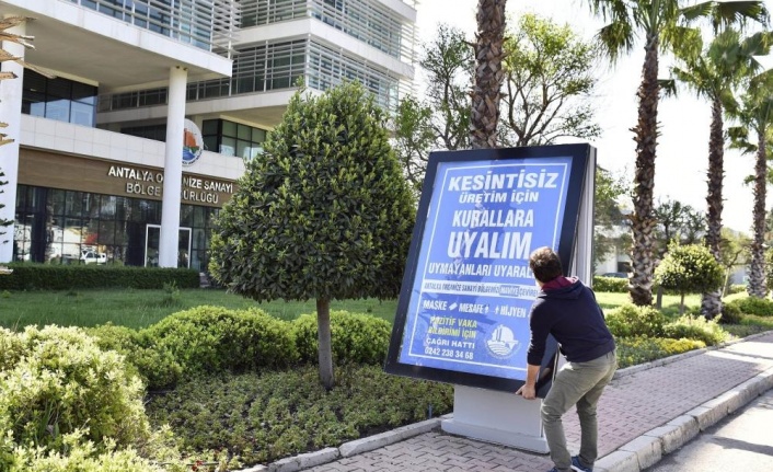 Antalya OSB’de ‘Mavi OSB Mavi Antalya’ hareketi başladı