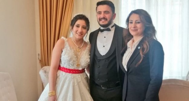 Aydoğan'ın düğün mutluluğu