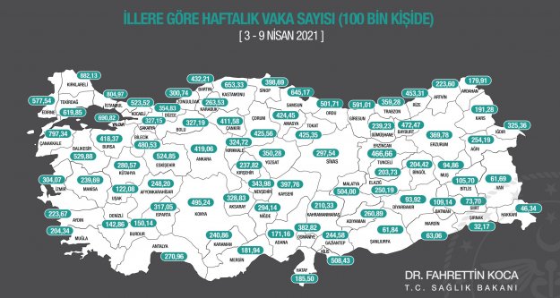 Vaka sayısında Antalya'da rekor artış