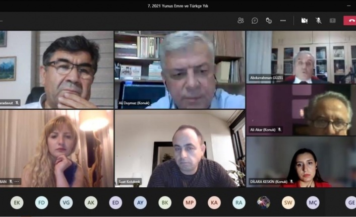 Akdeniz Üniversitesinde “2021 Yunus Emre ve Türkçe Yılı” paneli