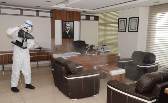 Alanya Belediyesi salgında 8 bin 700 noktayı dezenfekte etti