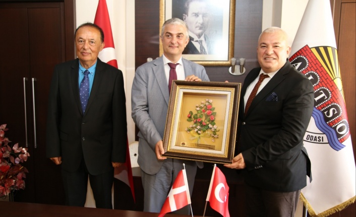 Şahin'den Danimarka büyükelçisine sıcak karşılama