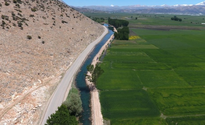 Suni besleme projesi ile 25 bin 100 dekar tarım alanı sulanacak