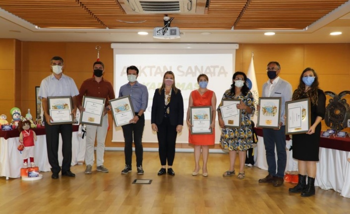 Atıktan Sanata Yarışması’nda ödüller sahiplerini buldu