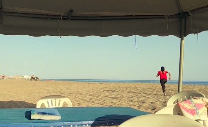 Caretta carettaların yuva bölgesine giren ATV sürücülerine tepki