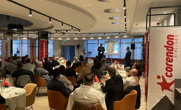 Corendon Airlines, Brüksel'de seyahat acenteleriyle buluştu
