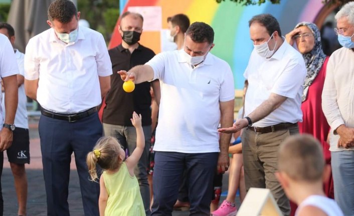 Aile dostu ve güvenli park projesi törenle tanıtıldı