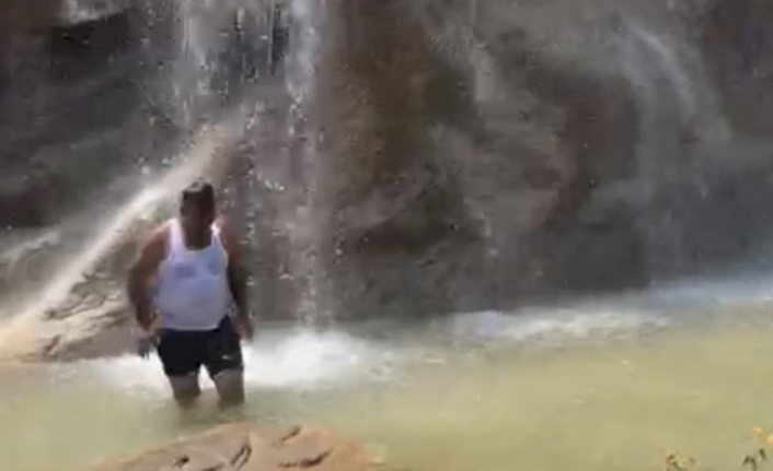 Alanya'ya gelen yerli tatilciler şaşırtmaya devam ediyor