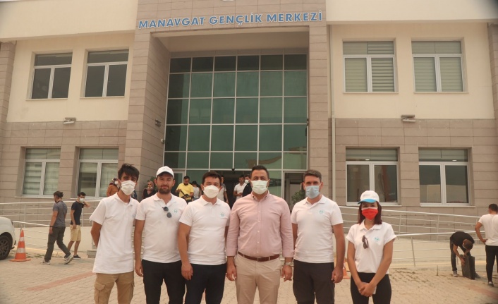 ALKÜ'den Manavgat yangınına destek