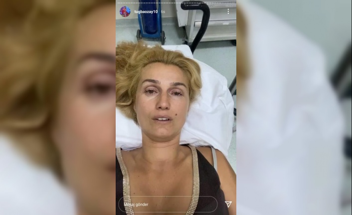 Eski manken Tuğba Özay yangında yaşadıklarını gözyaşları içinde anlattı