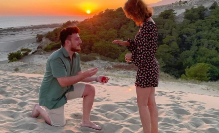 Evlilik teklif edeceği esnafa olay yerinden geçen tanıdıkları tüm planlarını bozdu