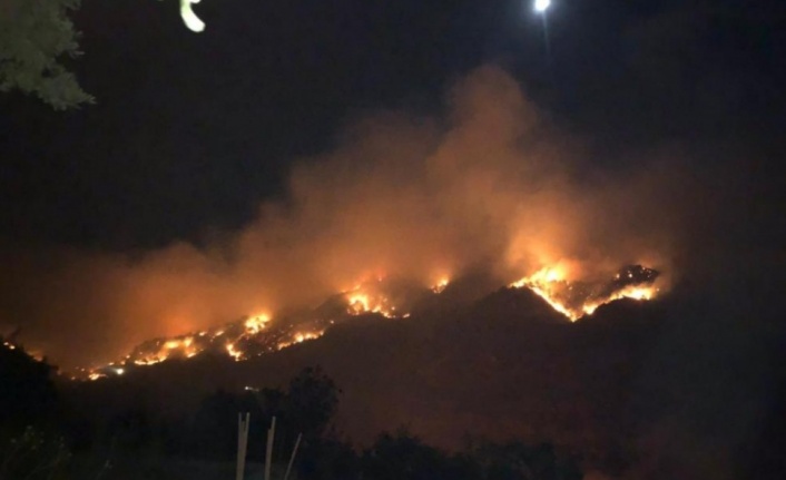 Gazipaşa'da 3 ayrı orman yangını