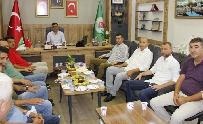 Türkdoğan'dan Ziraat Odası'na ziyaret