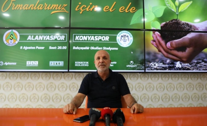 Alanyaspor yanan ormanlarımız için sahaya çıkıyor