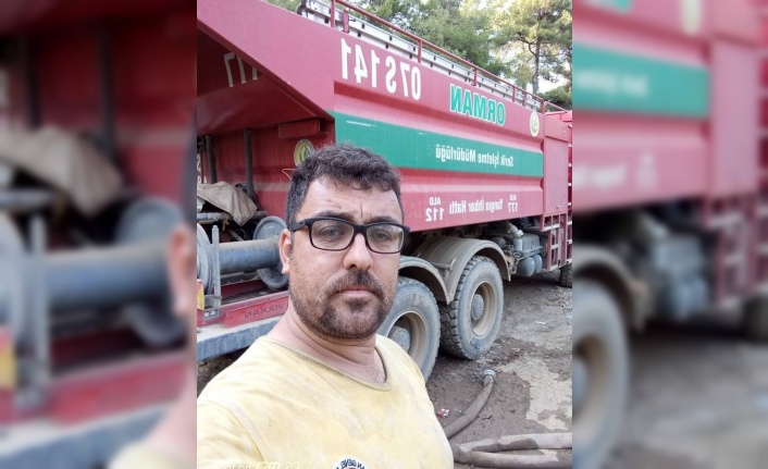 Alevlerin arasında arazöz içinde ölümle burun buruna gelen ormancı o anları anlattı