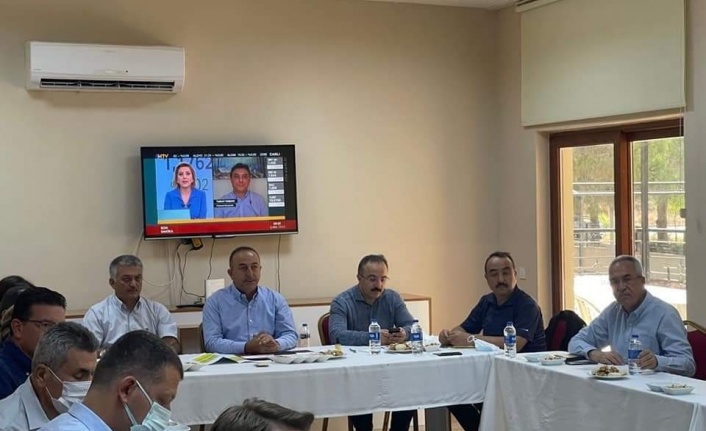 Dışişleri Bakanı Çavuşoğlu: “Çiftçimizin uğradığı tüm zararları karşılamak için yoğun bir şekilde çalışıyoruz”