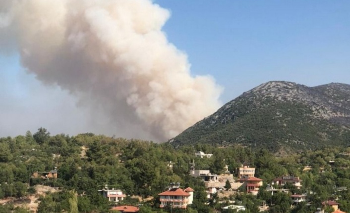 Korkulan oluyor! Yangın Alanya'ya doğru ilerliyor