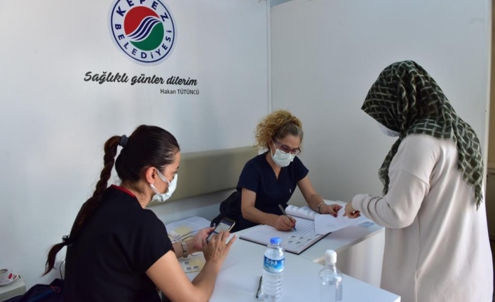 Mobil Aşı Merkezi’nde bin 393 kişi aşılandı