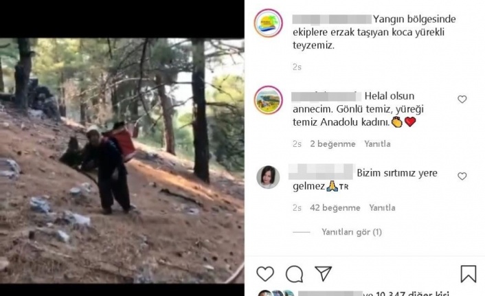 Ormancılara sırtında taşıdığı erzakla Türkiye’yi duygulandıran Durdu Teyze konuştu