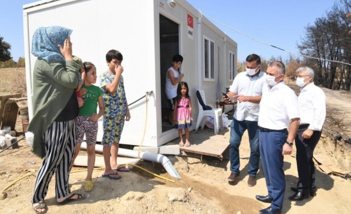 Vali Yazıcı: “Yanan ormanlık alanlarımız uzmanlarımızın gözetiminde yeniden yeşillendirilecek”