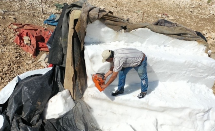 2 bin 500 rakımlı dağdan karın şehre zorlu yolculuğu