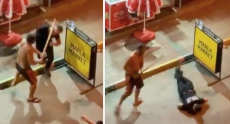 Alanya'da gürültü kavgasında genç adama öldüresiye sopalı dayak