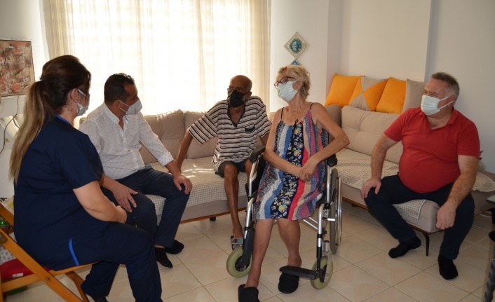 Alanya'da koronavirüs süresinde evde bakım hizmetleri arttı