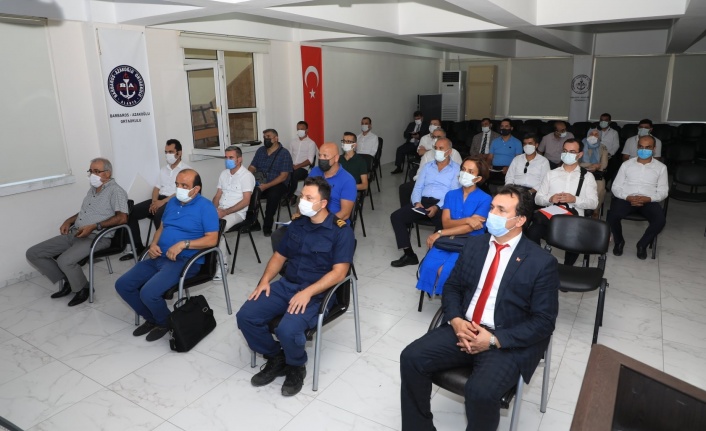 Alanya'da şube başkanları toplantısı Kaymakam Ürkmezer başkanlığında yapıldı