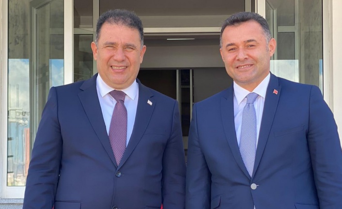 Başkan Yücel 'İşbirliği ve Kardeşlik Protokolü' için Kıbrıs'ta