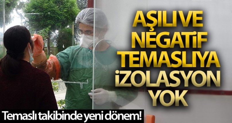 Covid-19 Temaslı Takibi Rehberi'nde yeni güncelleme