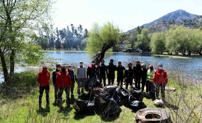 İçme suyu kaynağında sualtı ve çevre temizliği yapılacak