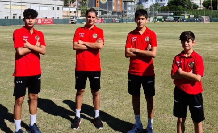U15 Milli Takım seçmelerine Alanya'dan 4 futbolcu katılacak