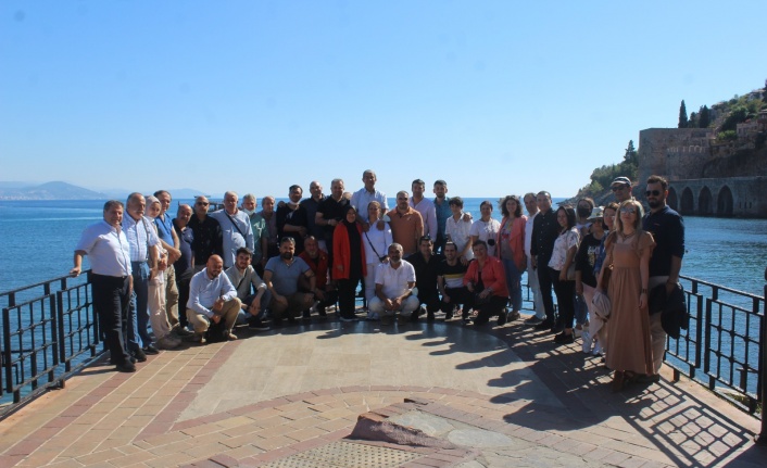 Akdenizli gazeteciler Alanya'da buluştu